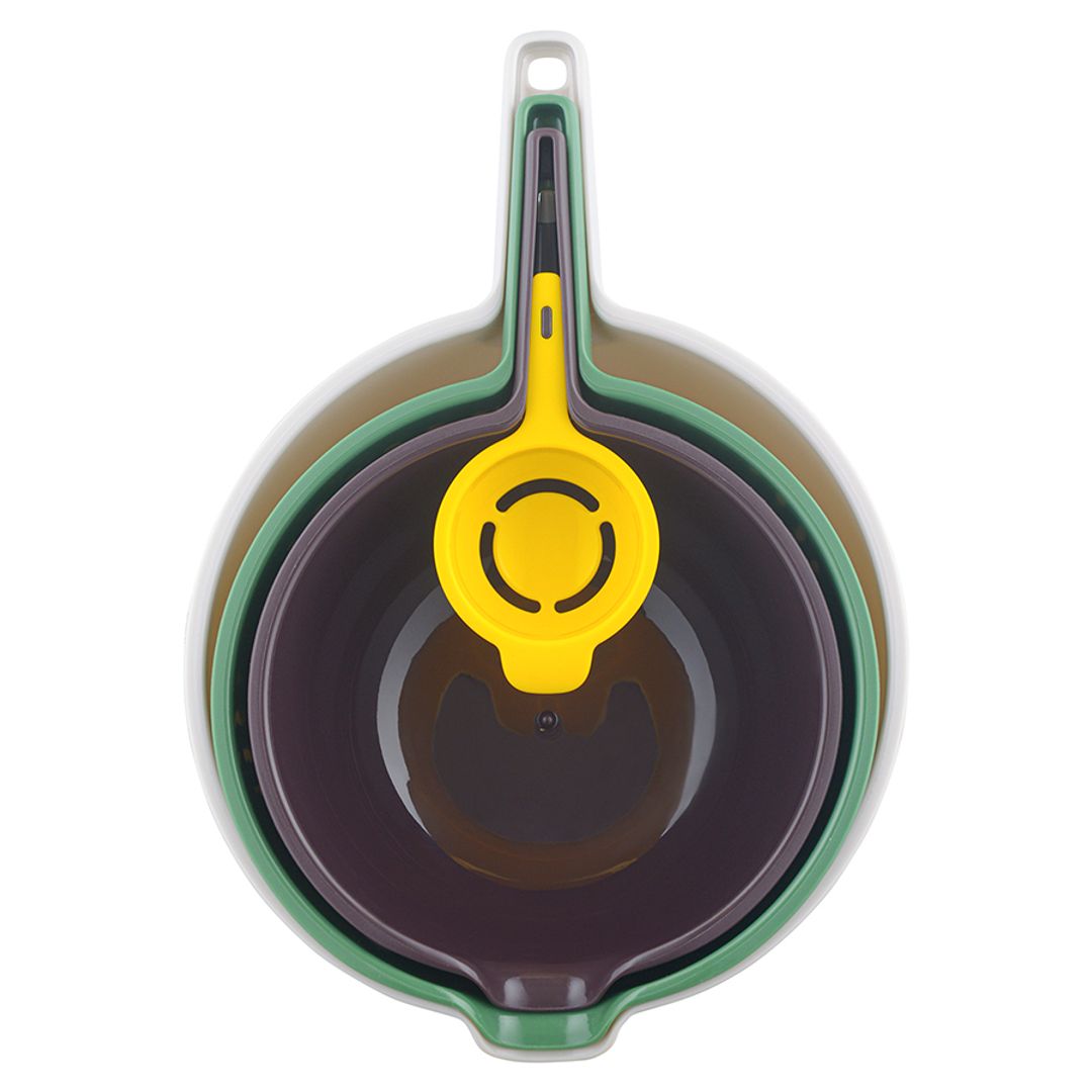 Набор мисок с дуршлагом и отделителем желтка Trym