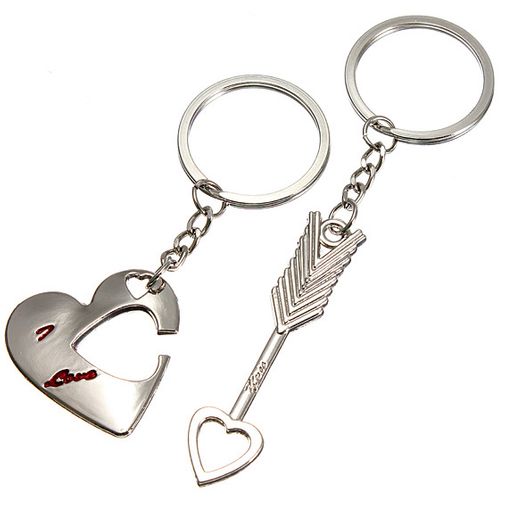Брелоки Сердце и стрела Брелоки Сердце и стрела
