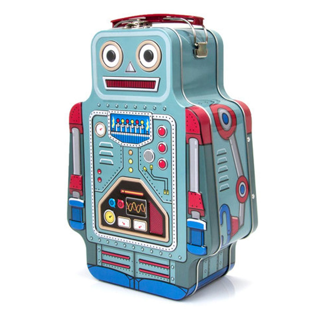 Ланч-бокс Робот Robot Рельефный рисунок