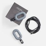 Мультифункциональная скакалка с эспандером Multi McFly (серый)