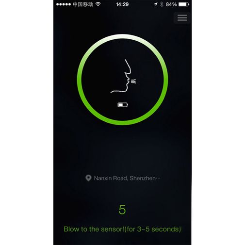 Алкотестер для смартфона iBreathalyzer mini Алкотестер для смартфона iBreathalyzer mini