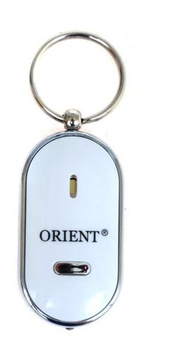 Брелок для поиска ключей с фонариком Белый Брелок для поиска ключей с фонариком Белый