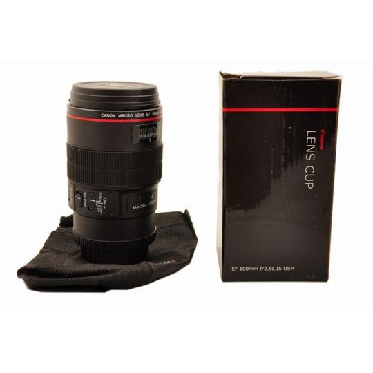 Кружка Объектив Canon EF 100 mm Комплект с упаковкой