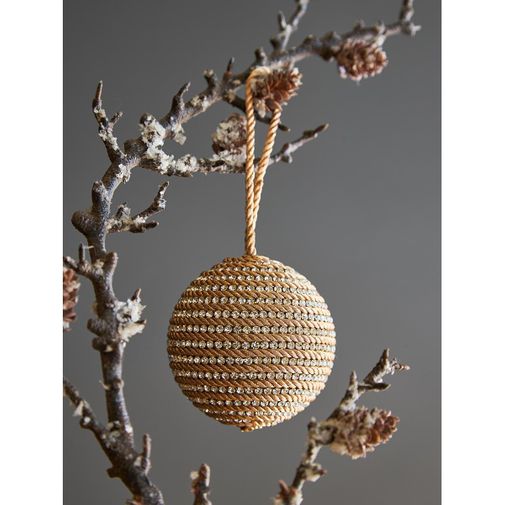 Набор елочных украшений Rustic diamonds из коллекции New Year Essential, 3 шт.