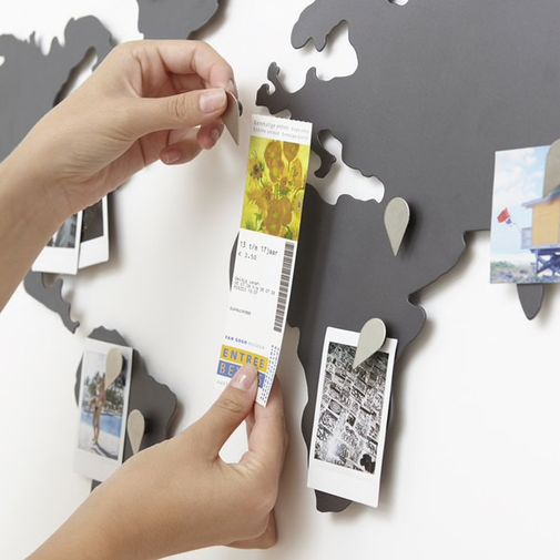 Магнитная доска Карта мира Mappit