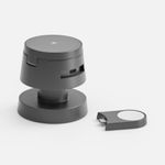 Станция беспроводной зарядки с подсветкой Lume (серый)