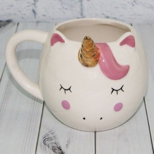 Кружка Спящая единорожка (Белый) Кружка Спящая единорожка (Белый)