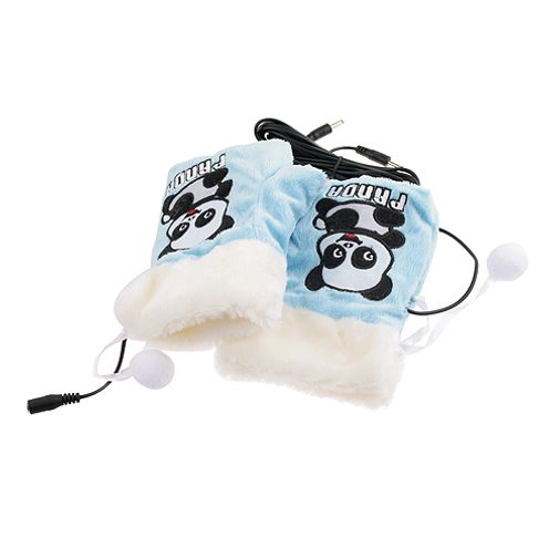 Перчатки с подогревом от USB Панда