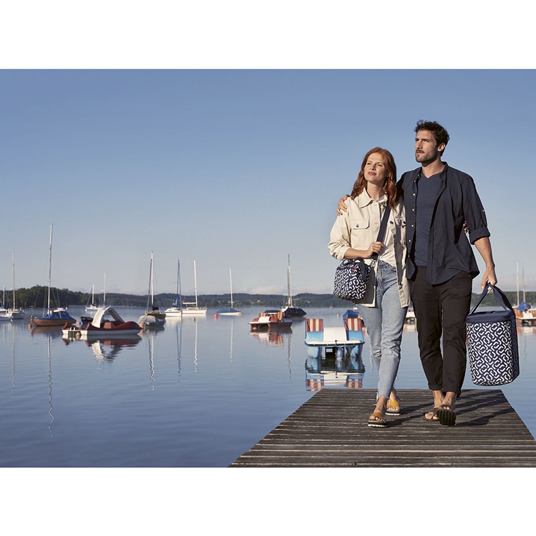 Термосумка Coolerbag XL Signature Navy Термосумка Coolerbag XL Signature Navy