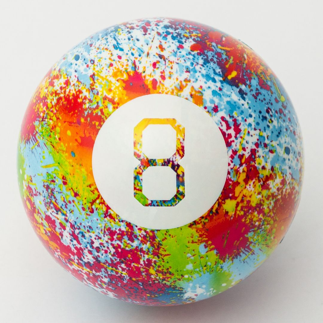 Магический Шар 8 Акварель