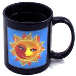 Термокружка Солнце и луна Sun & Moon Mug В нагретом виде