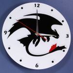 Часы настенные Беззубик How to train your dragon