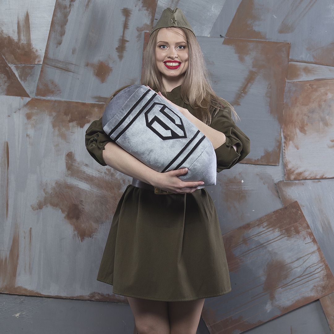 Подушка Танковый снаряд World of Tanks Подушка Танковый снаряд World of Tanks