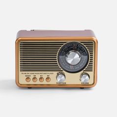 Bluetooth-колонка с радио Listenberg (коричневый) Bluetooth-колонка с радио Listenberg (коричневый)