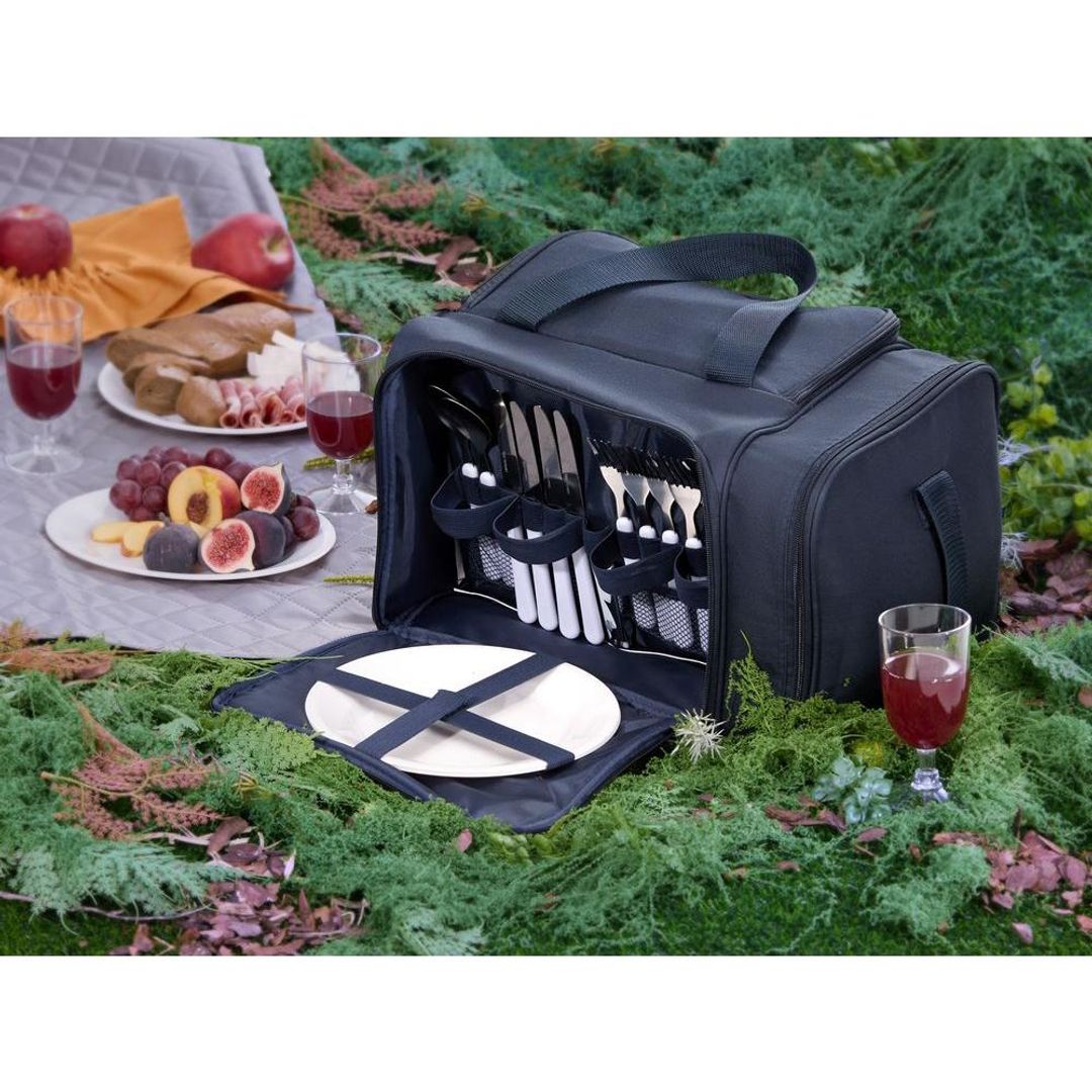 Набор для пикника Campello на 4 персоны (темно-синий)