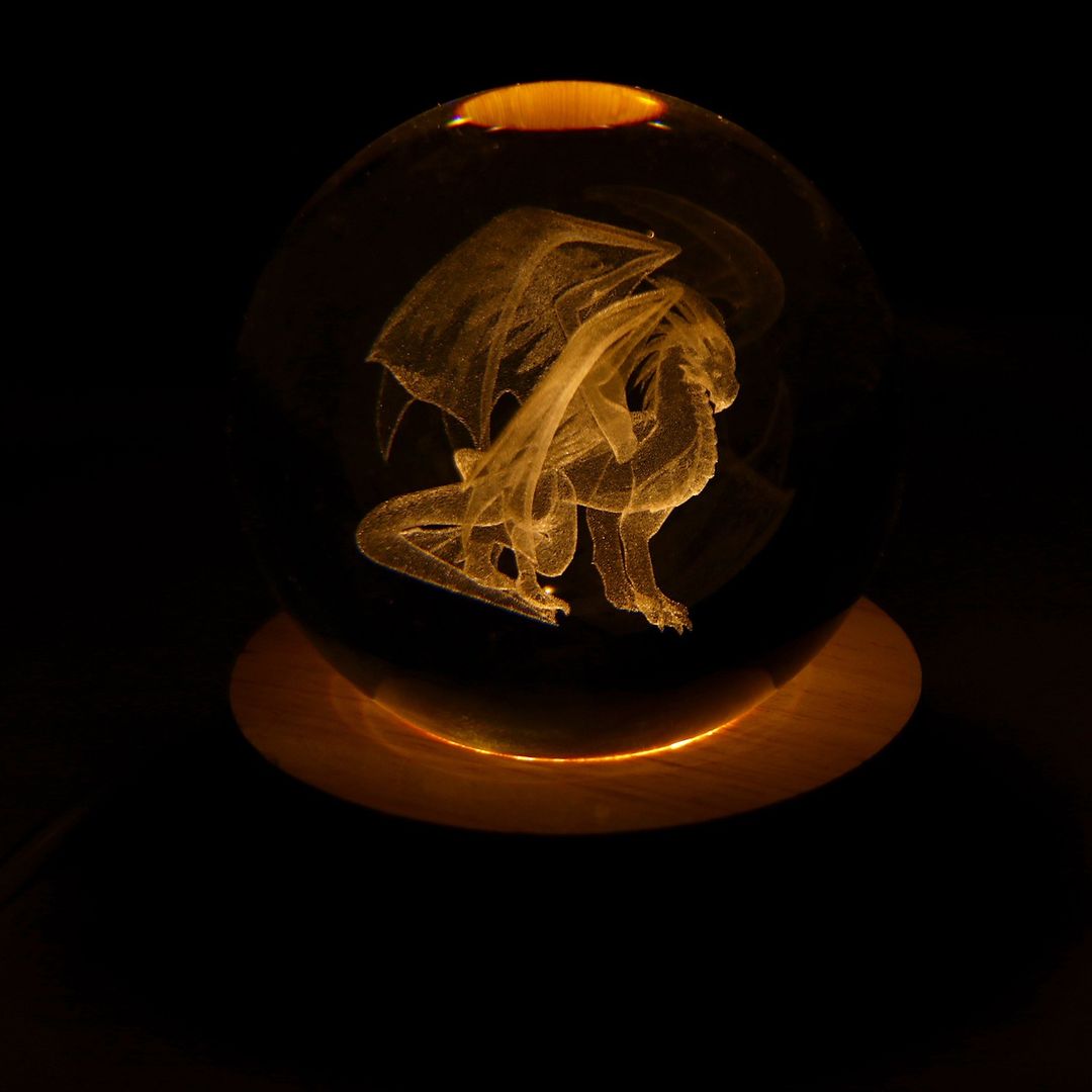 Светильник новогодний Волшебный дракон Светильник новогодний Волшебный дракон