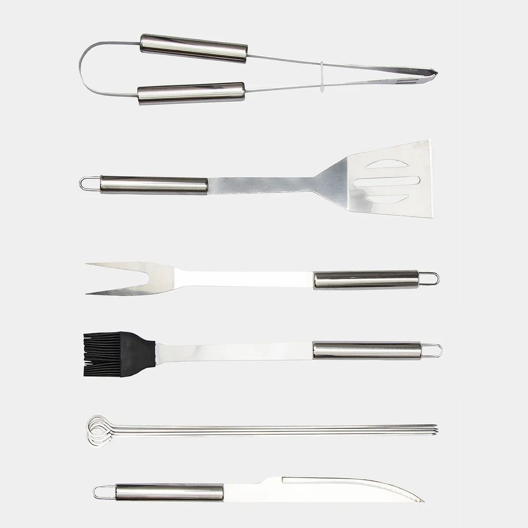 Барбекю набор в чехле (9 предметов) Барбекю набор в чехле (9 предметов)