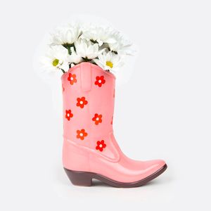 Ваза для цветов Rodeo розовая (22,5 см)