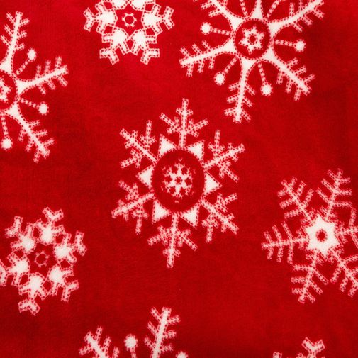 Плед с рукавами Этель Снежинки