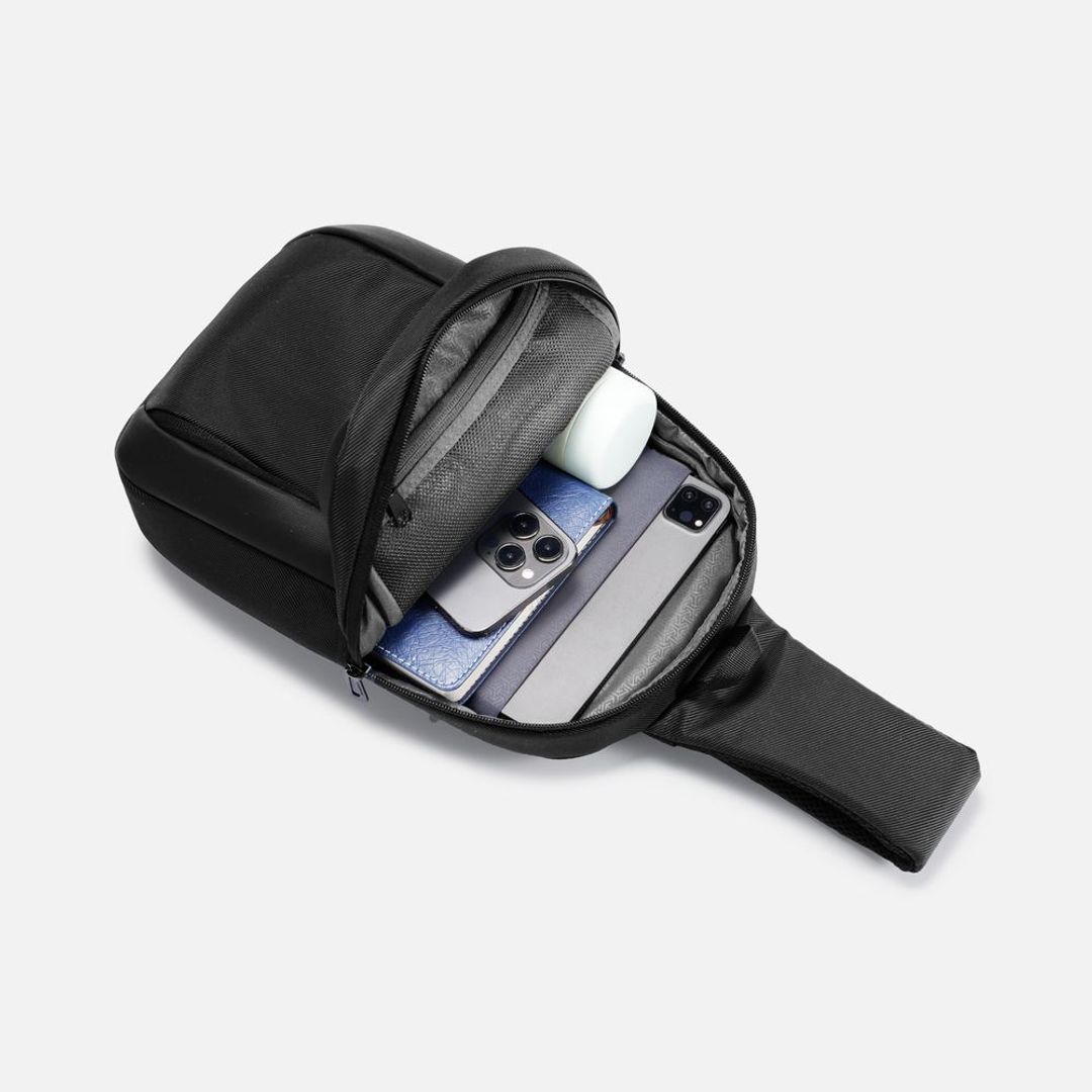 Рюкзак на одно плечо Gravon (черный)