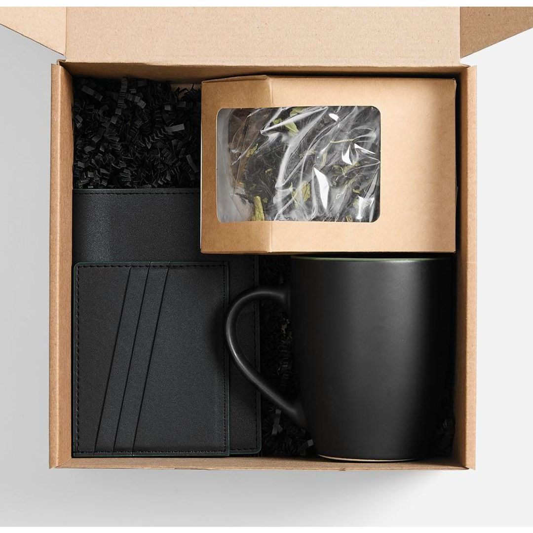 Подарочный набор Multimo Tea (черный с зеленым)