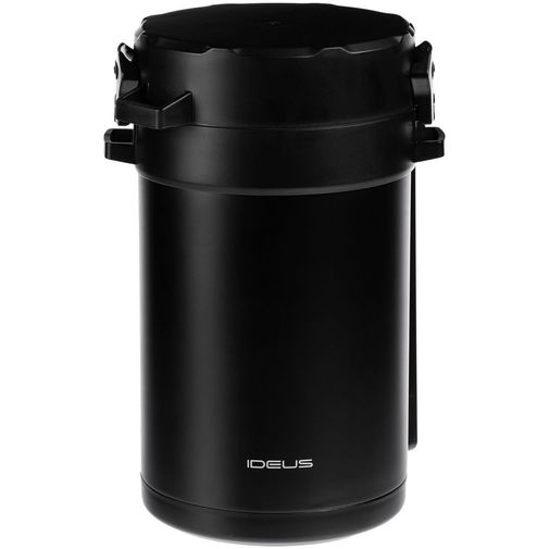 Термос для еды Jiayi в термочехле (Черный)