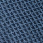 Плед вафельный Elenglect (темно-синий)