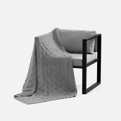 Плед Fermata (серый)