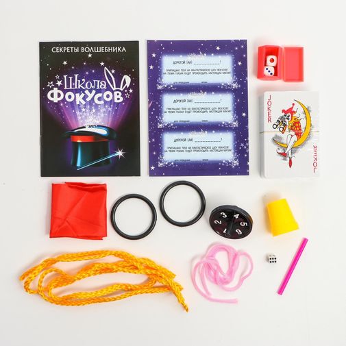 Набор фокусника Магическое представление (15 фокусов)