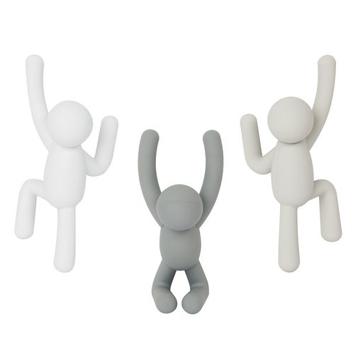 Набор крючков Buddy (Cерый)