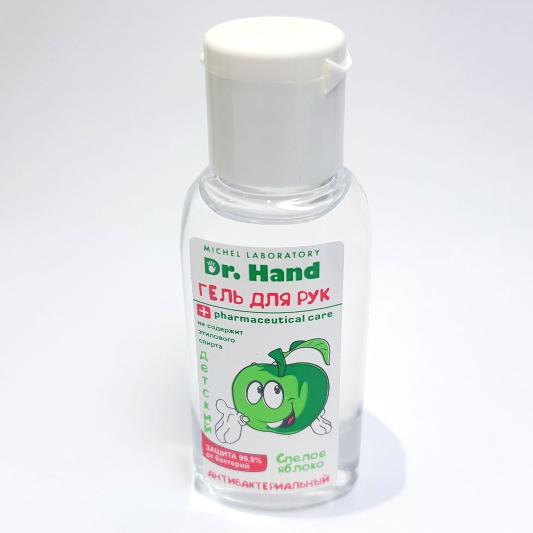 Антибактериальный гель для рук Dr. Hand Спелое яблоко (10 шт по 30 мл) Антибактериальный гель для рук Dr. Hand Спелое яблоко (10 шт по 30 мл)