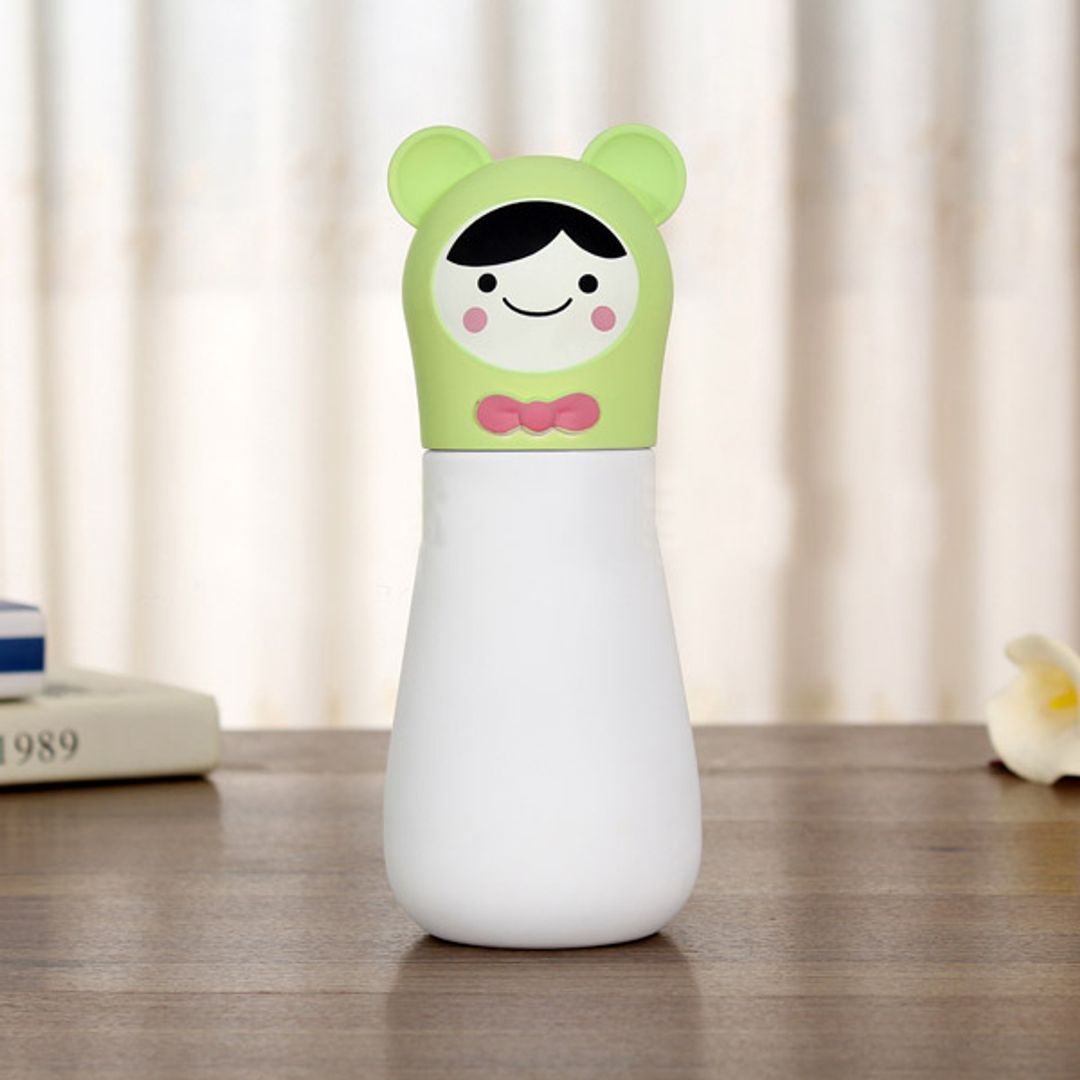 Кружка-термос Мишка Bear (Белый с зеленым) Кружка-термос Мишка Bear (Белый с зеленым)