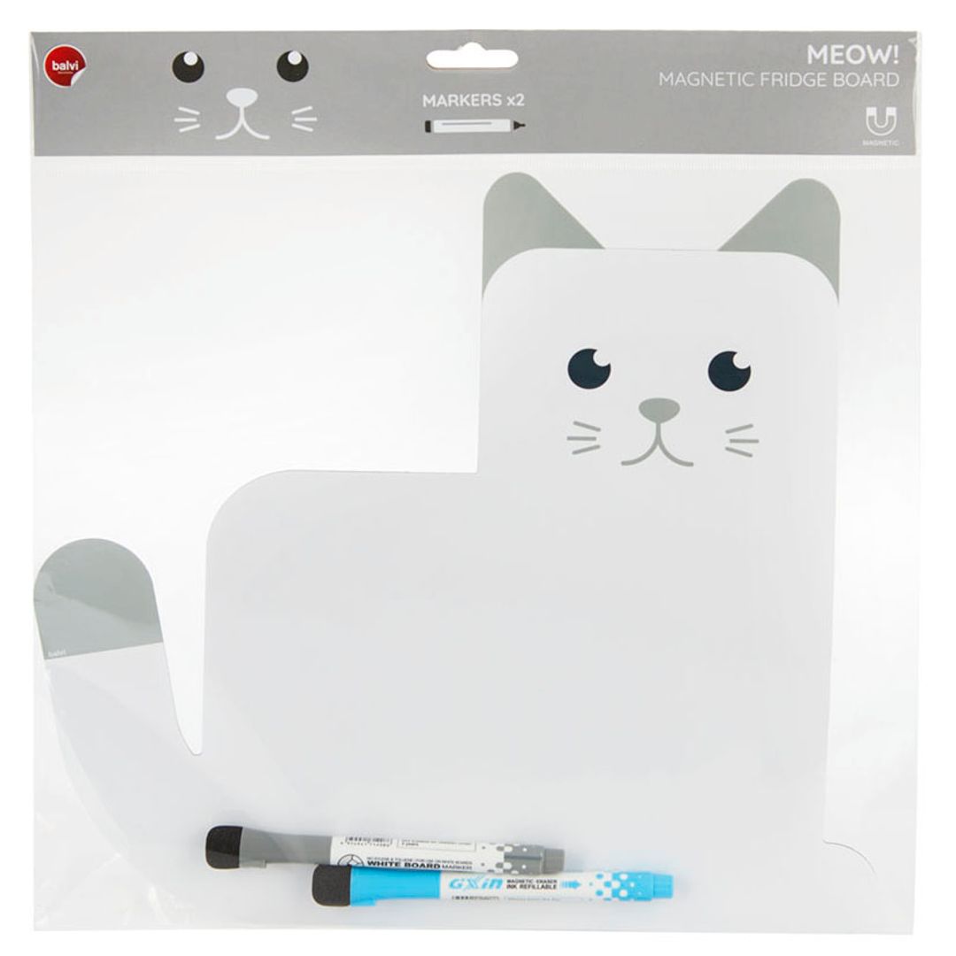 Магнитная доска с маркерами Кот Meow Магнитная доска с маркерами Кот Meow
