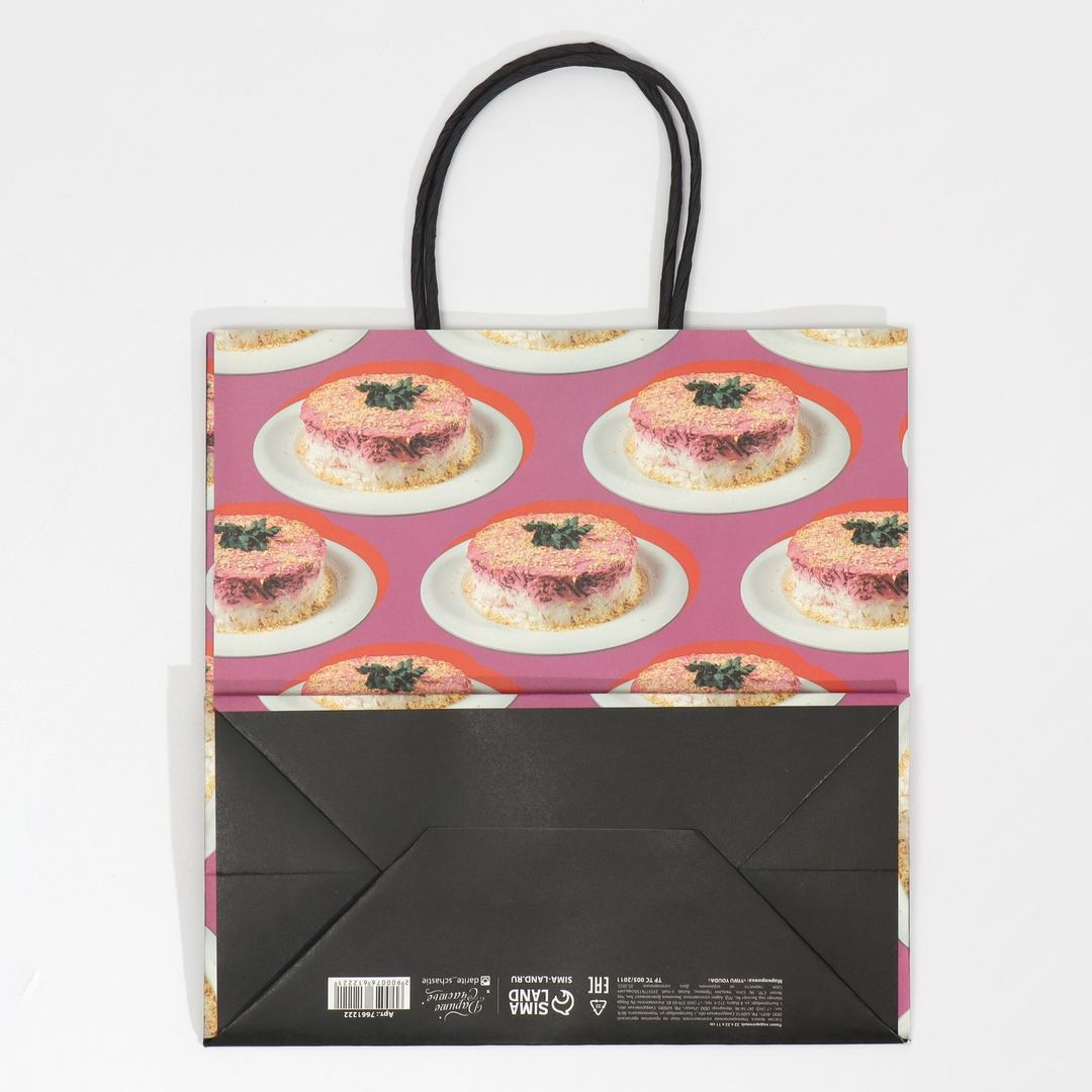 Подарочный пакет Шуба (22 х 22 х 11 см) Подарочный пакет Шуба (22 х 22 х 11 см)