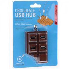 USB Хаб Шоколадка