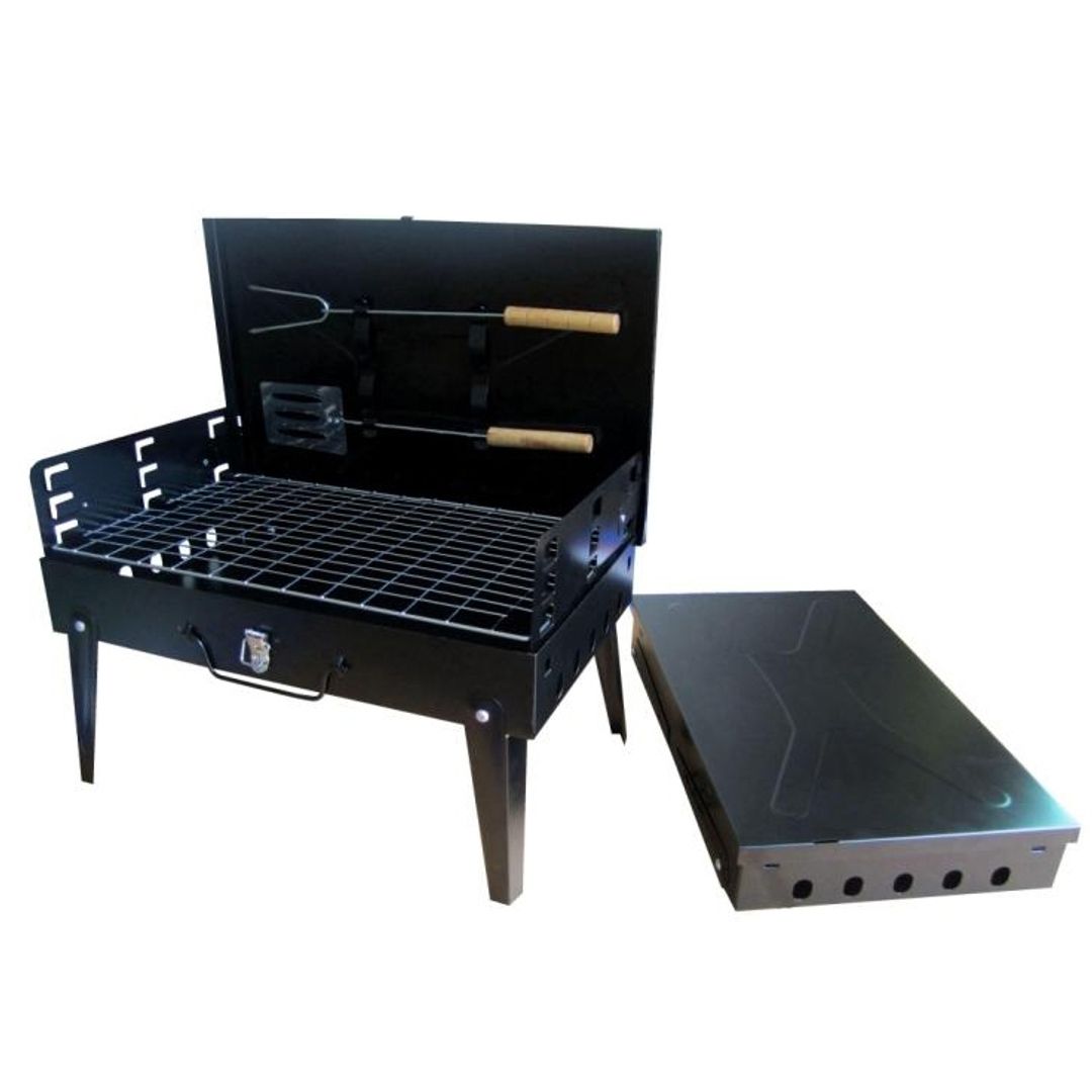 Портативный гриль чемодан