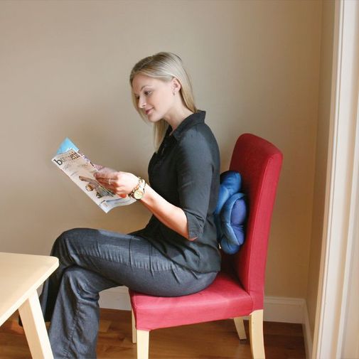 Подушка Трансформер Total Pillow (Синяя) Под спину