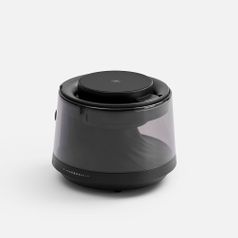 Bluetooth-колонка с подсветкой и беспроводной зарядкой Quantium (черный)