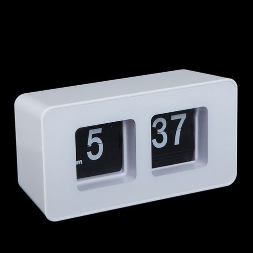 Перекидные часы День сурка (Белый)