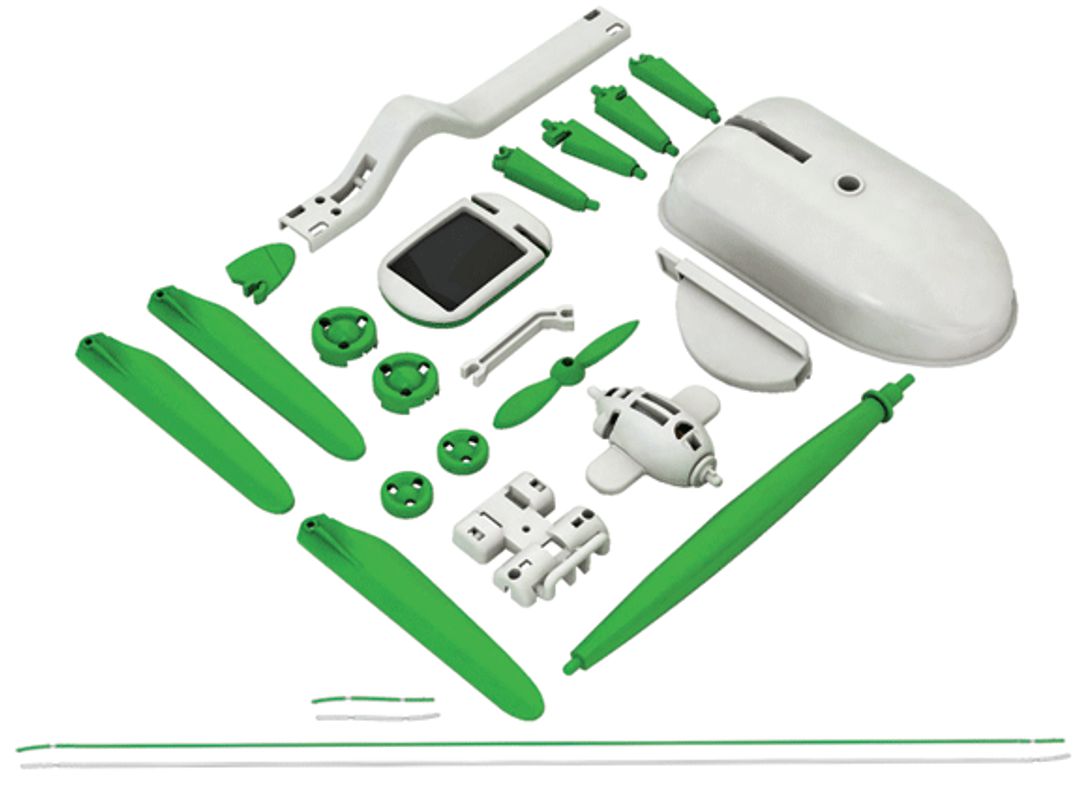 Робот Трансформер на солнечной батарее 6 в 1