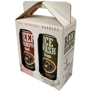 Подарочный набор The Chemical Barbers Beer Shampoo Gift Set Argan