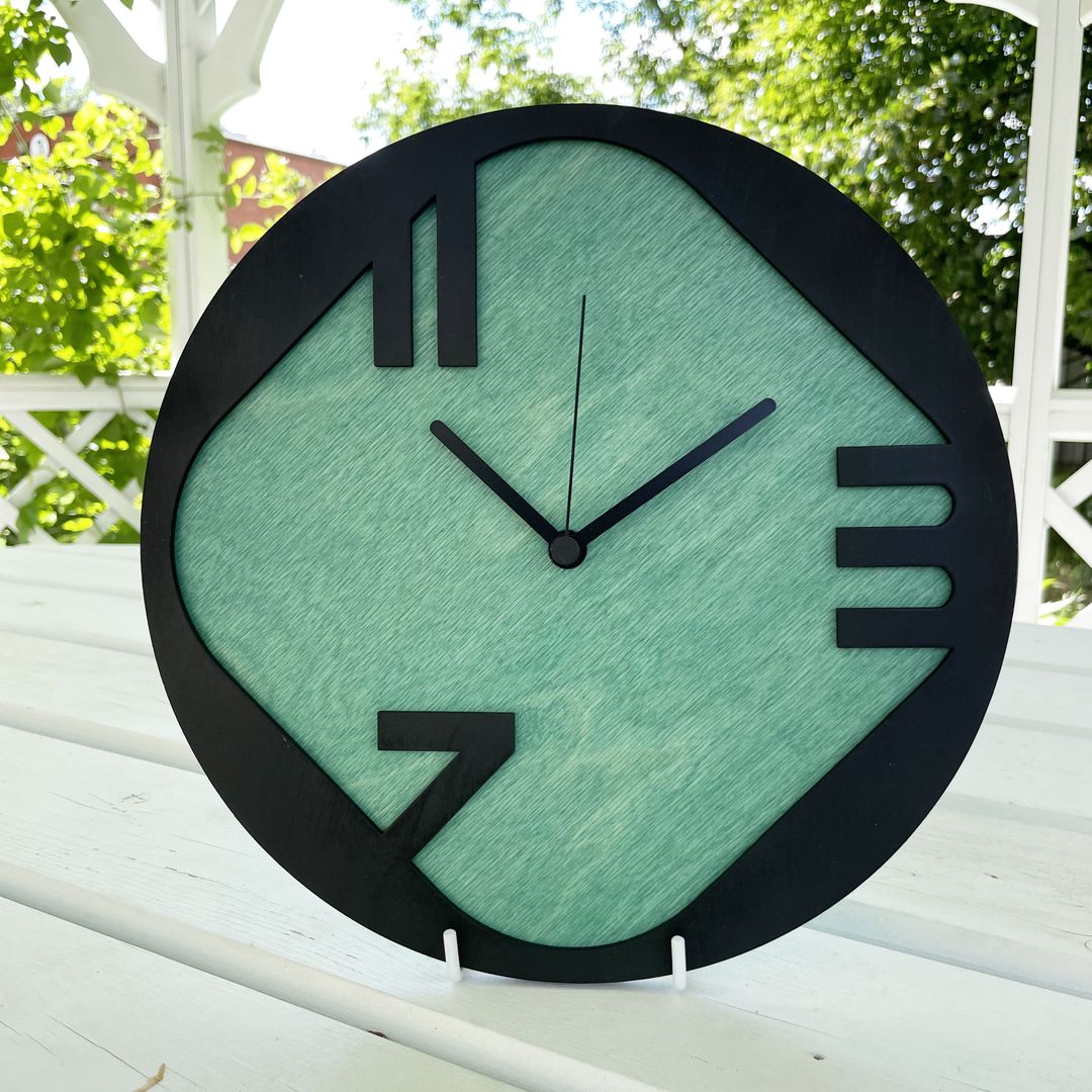 Часы настенные 3-7-11 Лазурит