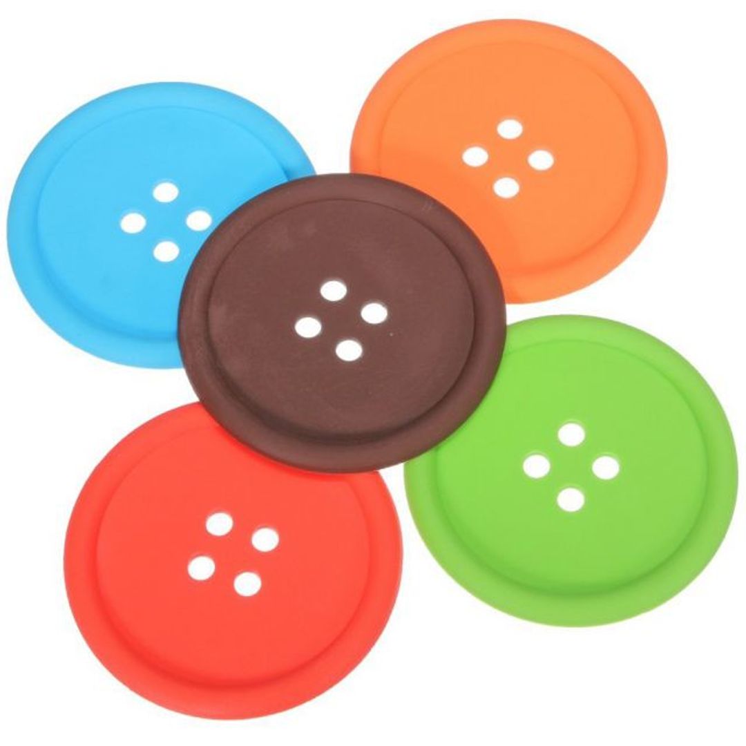 Подставка под кружку Пуговица