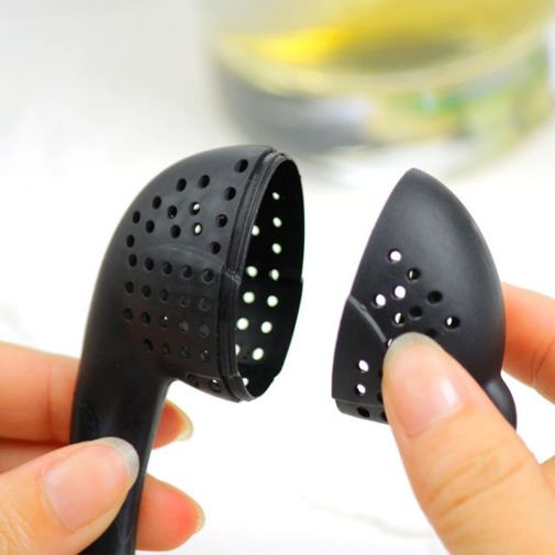 Заварник для чая Лебедь (Черный) Отделение для заварки