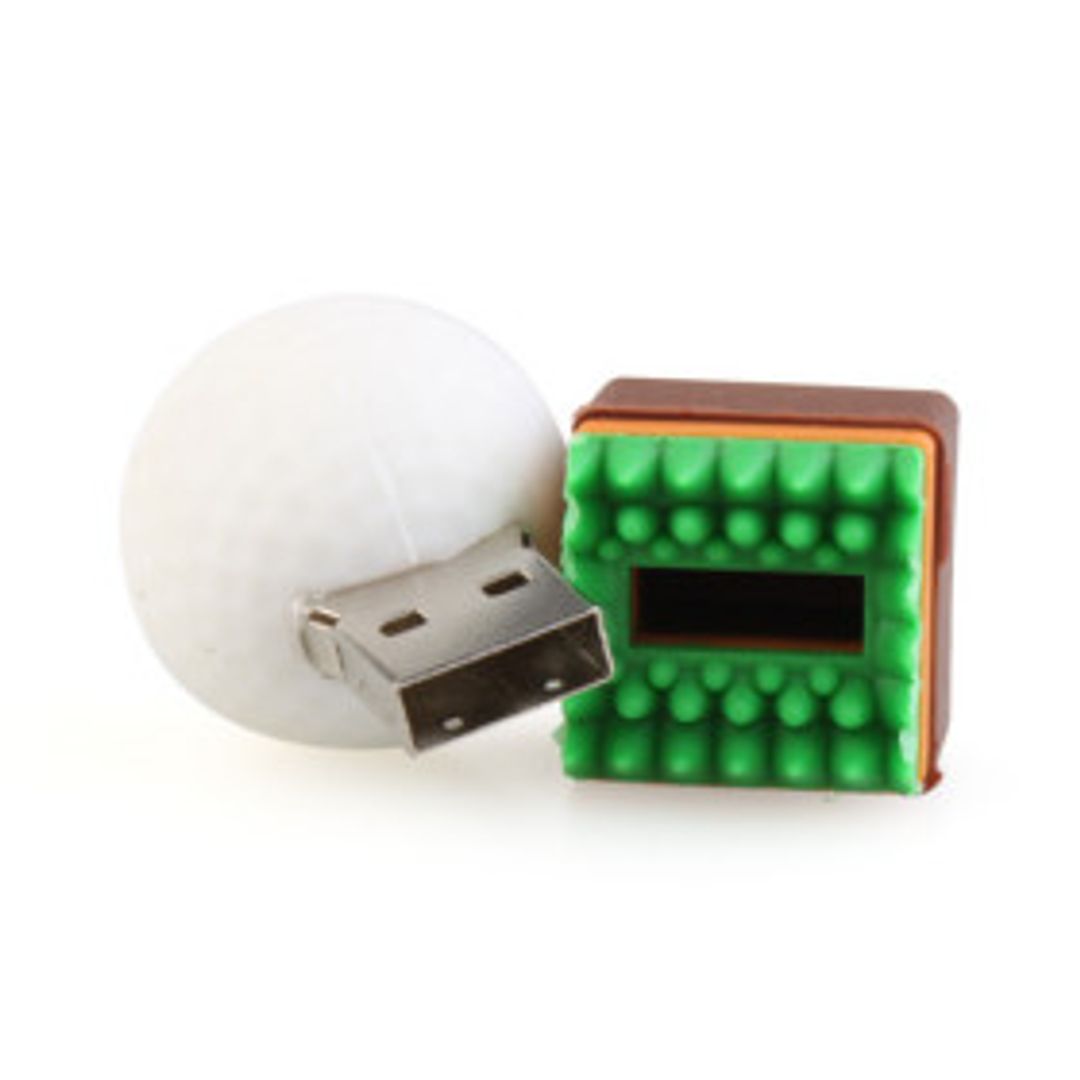 Флешка Мяч для гольфа на газоне 4 Гб Флешка Мяч для гольфа на газоне 4 Гб