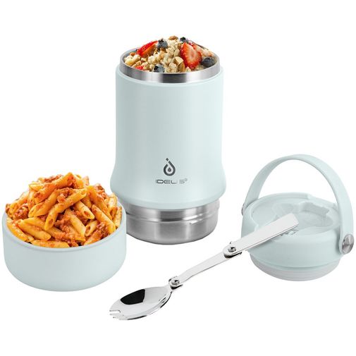 Термос для еды Tabenodo (Голубой)