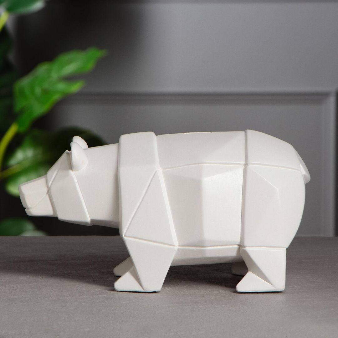 Копилка Медведь оригами Копилка Медведь оригами