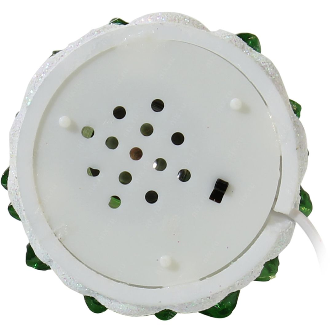 Светящаяся ледяная новогодняя елочка с музыкой