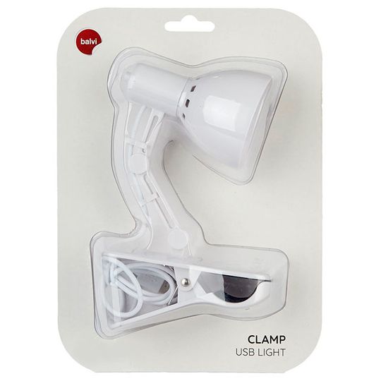 USB лампа для чтения Clamp