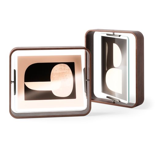 Фоторамка двухсторонняя Bellwood орех (26х31 см)